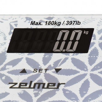 Диагностические электронные напольные весы до 180 кг ZELMER ZBS1012 Body analize. . фото 3