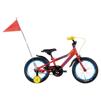 Велосипед 16" Formula FURY 2022 (красный с желтым и синим). Одесса. фото 1 Велосипед 16" Formula FURY 2022 (красный с желтым и синим). Одесса. фото 1