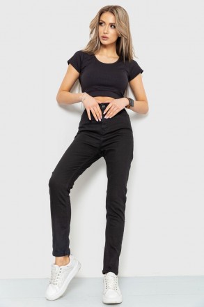 Джинсы женские skinny, цвет черный, 186R0028. Львов. фото 1 Джинсы женские skinny, цвет черный, 186R0028. Львов. фото 1