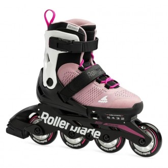 Ролики Rollerblade Microblade 2023 pink-white (28-32). Одесса. фото 1 Ролики Rollerblade Microblade 2023 pink-white (28-32). Одесса. фото 1