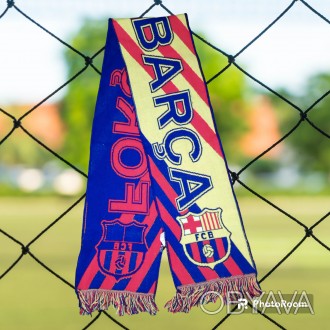 Футбольный, коллекционный шарф FC Barcelona