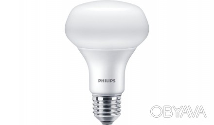 Лампа світлодіодна PHILIPS ESS LEDspot 10W 1150lm E27 R80 865Тип цоколя	Е27 (ста. . фото 1