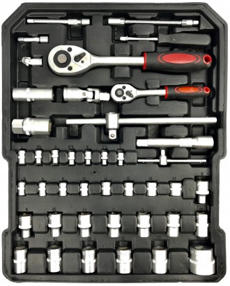 Валіза ключів та інструментів AL-FA ALSS186 елементів відмінної якості. Валіза м. . фото 4