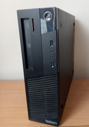 Компьютер Lenovo ThinkCentre M83 в корпусе стандарта SFF не смотря на свои компа. . фото 2