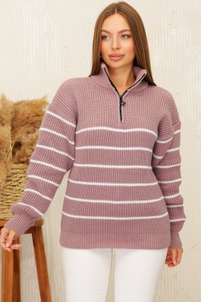 В'язаний жіночий светр.
Розмір універсальний 46-54.
Склад - 50% вовна 50% акрил.. . фото 11