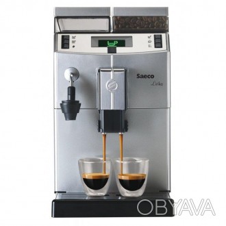 Сучасна кавоварка еспресо «Saeco Lirika Plus Silver» відмінно справляється зі св. . фото 1