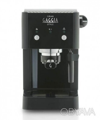 Gran Gaggia Style компактна еспресо-кавоварка з оновленим холдером, в який вже в. . фото 1