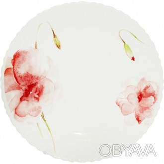 Подставные тарелки "Цветочная акварель" выполнены в классическом дизайне и прекр. . фото 1