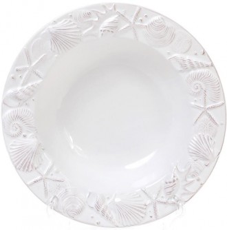 Набор глубоких тарелок "Морской Бриз" - оригинальная сервировочная посуда для пр. . фото 3