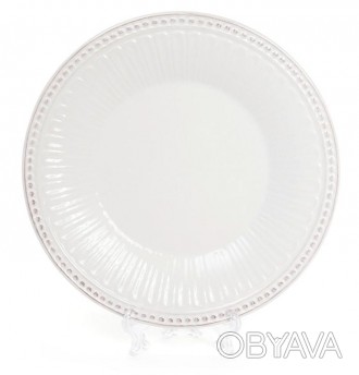 Набор обеденных тарелок Stone Flower - стильная, удобная и надежная посуда для о. . фото 1