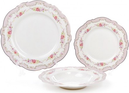 Набор тарелок Bristol - элегантный английский стиль и качественная фарфоровая по. . фото 5