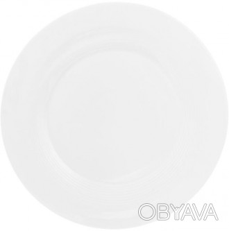 Набор 4 подставные тарелки "White City" - белоснежная коллекция столовой сервиро. . фото 1
