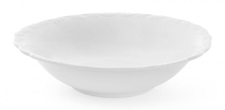 Набор 3 суповые тарелки из коллекции фарфоровой столовой посуды "White Prince". . . фото 2