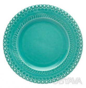 Набор 4 столовых тарелки из серии Fantasia от португальской компании Bordallo Pi. . фото 1