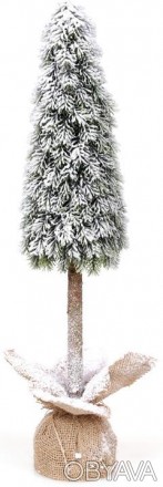 Декоративная искусственная елка "Снежная" из искусственной хвои (полиэтилен) с д. . фото 1