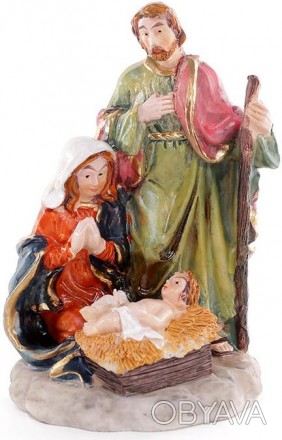 Декоративная рождественская композиция "Рождественский Вертеп" статуэтка. Матери. . фото 1