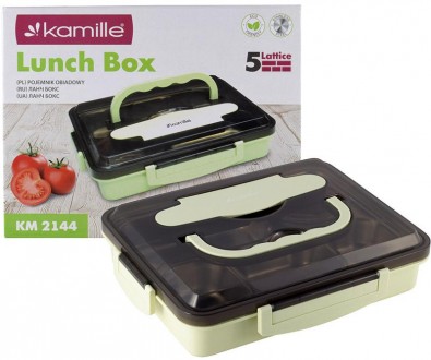 Ланч-бокс Kamille Snack (Lunch Box) - надежный и яркий помощник для транспортиро. . фото 3