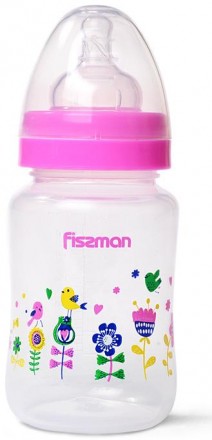 Бутылочка детская для кормления Fissman Babies "Цветочная поляна" 240мл с широки. Київ. фото 1 Бутылочка детская для кормления Fissman Babies "Цветочная поляна" 240мл с широки. Київ. фото 1