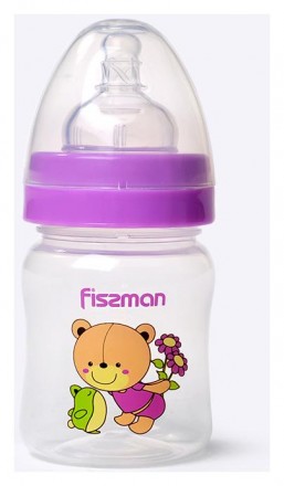 Бутылочка детская для кормления Fissman Babies "Мишка-любимчик" 120мл с широким . Київ. фото 1 Бутылочка детская для кормления Fissman Babies "Мишка-любимчик" 120мл с широким . Київ. фото 1