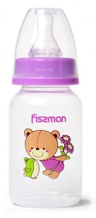 Бутылочка детская для кормления Fissman Babies "Мишка-любимчик" 120мл. Київ. фото 1 Бутылочка детская для кормления Fissman Babies "Мишка-любимчик" 120мл. Київ. фото 1