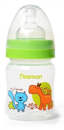 Бутылочка детская для кормления Fissman Babies "Мои друзяшки" 120мл с широким го. Київ. фото 1 Бутылочка детская для кормления Fissman Babies "Мои друзяшки" 120мл с широким го. Київ. фото 1