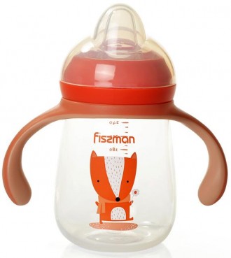 Бутылочка детская для кормления Fissman Babies "Хитрый лис" 260мл с ручками. Київ. фото 1 Бутылочка детская для кормления Fissman Babies "Хитрый лис" 260мл с ручками. Київ. фото 1