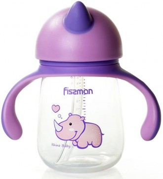 Бутылочка детская Fissman Babies "Носорог" абсолютно безвредное нетоксичное и бе. . фото 2