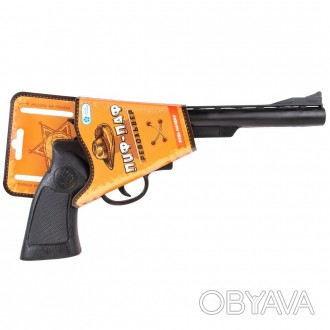 Іграшкова зброя "Револьвер" Вік: від 3 років. Розмір револьвера: 28х3х15 см. Мат. . фото 1