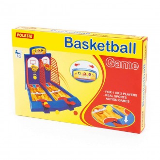 Гра "Баскетбол" для 2-х гравців у коробці представлена у вигляді ігрового поля з. . фото 4