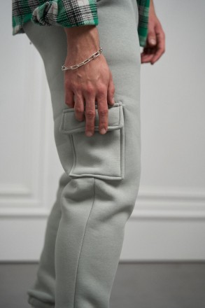 
Штани із тринитки на флісі Cose:- штани з високоякісної тринитки;- утеплені флі. . фото 5