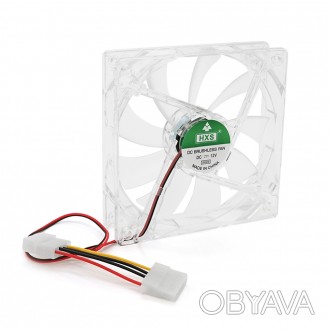 
	Кулер корпусной 12025 DC sleeve fan 4pin - 120*120*25мм, 12V/0,15A, 1900об/мин. . фото 1