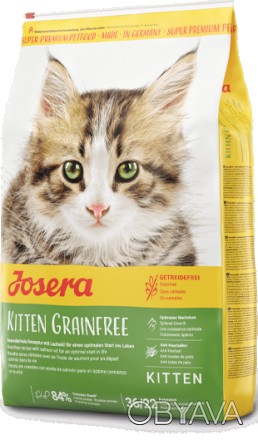 JOSERA Kitten grainfree Практически сразу после рождения, котенок нуждается в ос. . фото 1