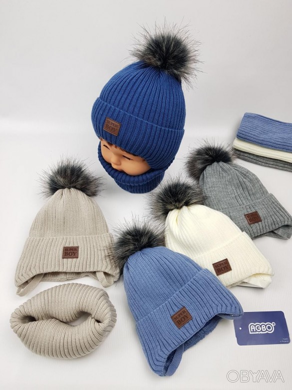 Купить вязаные шапки для девочек в интернет-магазине Choupette