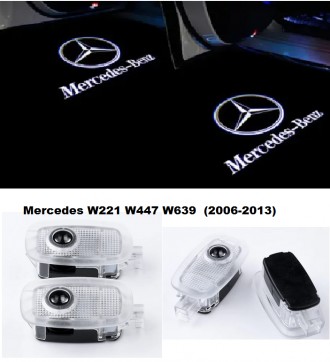 Ціна за комплект із 2-ох штук

Підсвітка дверей Mercedes 
 Підсвітка виконує . . фото 3