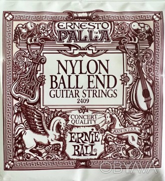 Струны Ernie Ball Nylon Ball End (Нейлоновые для Классической Гитары) с бобышкой. . фото 1