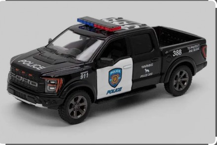 "Ford F-150 Raptor Police": Модель, которая оживит вашу коллекцию!
KINSMART "For. . фото 3