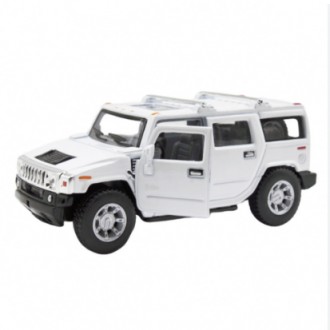 " Hummer H2 SUV 2008": Модель, которая оживит вашу коллекцию!
KINSMART Hummer H2. . фото 6