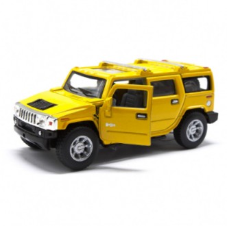 " Hummer H2 SUV 2008": Модель, которая оживит вашу коллекцию!
KINSMART Hummer H2. . фото 4