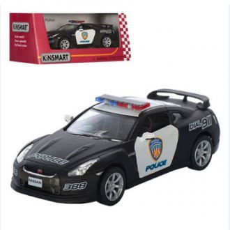 Nissan GT-R R35 police: Модель, которая оживит вашу коллекцию!
KINSMART Nissan G. . фото 2