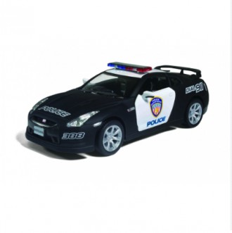 Nissan GT-R R35 police: Модель, которая оживит вашу коллекцию!
KINSMART Nissan G. . фото 4