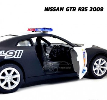 Nissan GT-R R35 police: Модель, которая оживит вашу коллекцию!
KINSMART Nissan G. . фото 3