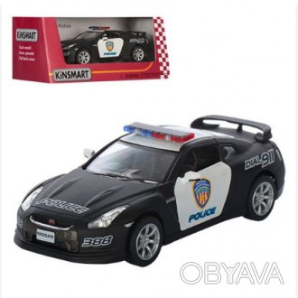 Nissan GT-R R35 police: Модель, которая оживит вашу коллекцию!
KINSMART Nissan G. . фото 1
