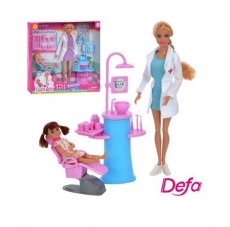 Кукла Defa врачь-стоматолог:
Это увлекательный набор, который позволяет детям по. . фото 2