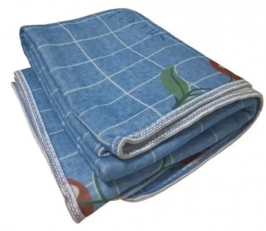
Електропростирадло двоспальне із сумкою electric blanket 150*180 blue cherry
Ел. . фото 3
