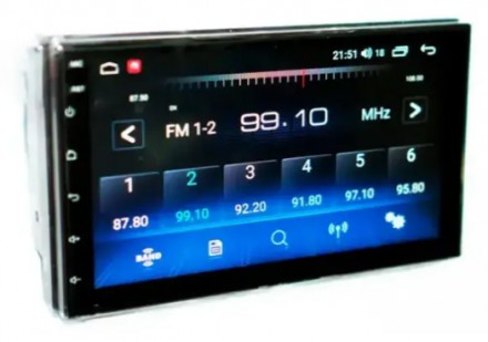 
Автомагнітола екраном 7" сенсорним 2G-16G, 2din MP5 CJ CP606 BT, Android 8.0,
А. . фото 11