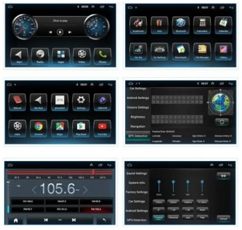 
Автомагнітола екраном 7" сенсорним 2G-16G, 2din MP5 CJ CP606 BT, Android 8.0,
А. . фото 9
