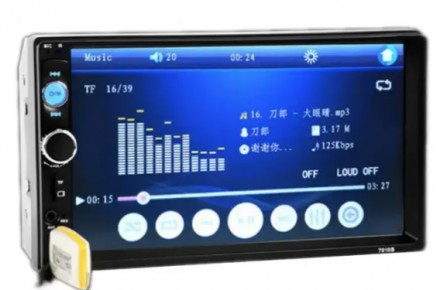 
Автомагнітола з Bluetooth 2Din екран 7 сенсорний MP5 7010B + BT
Автомагнітола 2. . фото 8