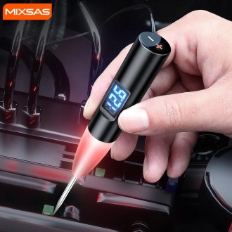 MIXSAS LED display - тестер автомобильной цепи 5-30V (длина провода 1.2m)
 Измер. . фото 3