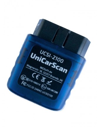Диагностический адаптер UniCarScan UCSI-2100 новая версия (BimmerCode, аналог OB. . фото 2