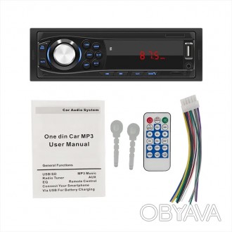 Автомагнитола 1028 Mp3/ISO/AUX/USB/Bluetooth 
Комплект поставки:
Автомагнитола 1. . фото 1